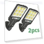 Bright Solar Outdoor Lights, 108 Cob Led Safety Waterproof Lights — Outdoor Security & Flood Lighting