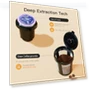 Mini Hot and Iced Coffee Maker Single Serve for K Cup and Ground Coffee — Coffee & Espresso Combos, Tastyle