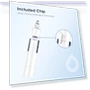 Replacement Refrigerator Water Filter with CHIP, 2 Pack — Refrigerator Filters, GLACIER FRESH