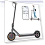 Folding Electric Scooter for Adults, 350W Motor, 8.5" Solid Tires, 19MPH, 21Mile Range — Electric Vehicles, sigravy