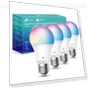 Full Color Changing Dimmable Smart WiFi Light Bulbs — LED, Kasa Smart