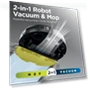 Robot Vacuum & Mop Combo with Powerful Suction and Sonic Mopping — Smart Cleaning Robots, Shark