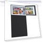 Refrigerator/Freezer with Full-Width Adjustable Glass Shelving — Cooling Solutions, Kenmore