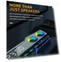 Bluetooth Speaker with LED Light, Alarm Clock, and Temperature Sensor — Alarms & Clocks