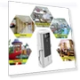 Infrared Thermometer and Automatic Infrared Sensor Sterilization Dispenser with Tripod Mount Holder — Temperature Measurement Devices
