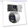 8MP HD Multi-lens 5X Optical Zoom Lens Panoramic PTZ Dome Camera — Dome Surveillance Cameras, SriHome