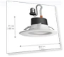 Smart LED Downlight - 4 Pack — LED, Philips Hue