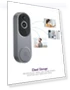 Wireless 1080p Video Doorbell Camera — Smart Home Security, SUNNYJANE