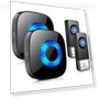 Wireless Doorbell Kit — Push Buttons, PHYSEN