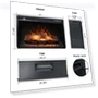Electric Fireplace Insert — Electric Heating Solutions, Oxhark Flame