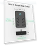 Smart Plug Outlet Extender with USB Wall Charger — Power Solutions & Surge Protection, GHome