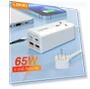 65W USB C Charger 4 Ports USB Output Desktop Power Strip — Chargers, LDNIO