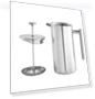 Stainless Steel French Press Coffee Pot and Tea Kettle — Tea Brewing Essentials