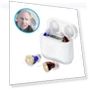 Digital Hearing Aid Sound Amplifier With Digital Display Charging Compartment — Hearing Support