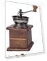Manual Coffee Mill with Wood Stand Bowl — Hand Coffee Grinders