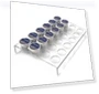 Acrylic 24 Holes Coffee Capsule Storage Display Stand — Coffee Pod Holders