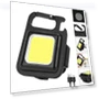 Rechargeable Magnetic Emergency Keychain Light — Flashlights