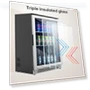 Built-in Beverage Refrigerator with Lock — Drink Coolers, Weili