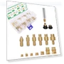 Heat Set Insert Tips and Threaded Inserts with Soldering Iron Adapter — 3D Printing Essentials, Mintion