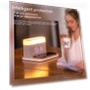 Personalized Business Gift Night Light with Wireless Charging — Book Lights
