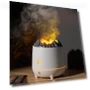 Simulated Flame Humidifier with Night Light — Air Moisturizers