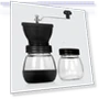 Portable Conical Burr Mill Manual Spice Herbs Hand Grinding Machine Coffee Bean Grinder with Seal Pot — Hand Coffee Grinders