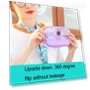 Plastic Cup with Straw for Children — Cups