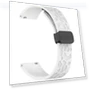 Universal Leopard Print Magnetic Folding Buckle Silicone Strap — Girls' Watch Straps, Kalebol