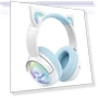RGB BT / Wired / 2.4G Fox Shaped Headphones — Over-Ear Headphones, ONIKUMA