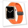 Solid Color Magnetic Buckle Silicone Watch Band — Watch Straps & Bands, xDfind