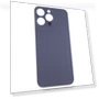 Big Camera Hole Glass Back Battery Cover — Back Covers