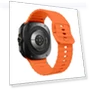 Wave Stitching Silicone Strap — Smartwatch Straps, Kalebol