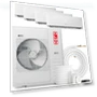 Quad Zone Wall Mount Ductless Mini Split A/C and Heater — Split-System, OLMO
