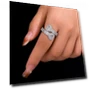 Adjustable Heart Ring with Baguette CZ — Girls' Rings, LuluMel