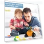 Remote Control Robot Toy with LED Eyes & Flexible Arms — Interactive Figures & Robots, KaeKid