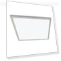 Smart Direct Wire LED Flat Panel Ceiling Light Fixture — Overhead Lighting, Good Earth Lighting