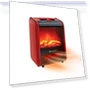 Electric Mini Fireplace Space Heater — Portable Heating Solutions, Comfort Zone