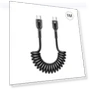 Retractable Coiled PD Fast Charging Cable — Cables, HAWEEL