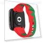 Stitching Two Color Silicone Watch Band — Watch Accessories, Redmi