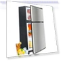 Double Door Fridge with Freezer — Mini Fridges, Anypro