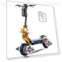 Electric Scooter with C-Shaped Absorber — Electric Self-Balancing Scooters, M YUME SCOOTER