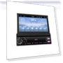 Universal Manual Retractable Screen Car MP5 Player — Digital Media Receivers