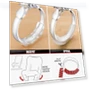 Silicone Ring Guards Invisible Ring Spacers Fitter — Enhancers, Omilly