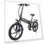 Portable Folding Smart Electric Moped Bike — Electric Self-Balancing Scooters, SAMEBIKE