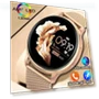 Gold Luxury Smart Watch for Women — Smartwatches, SACOSDING