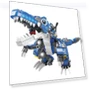 Mini Block Dinosaur Robot Spino — Interactive Animal Companions, Board M Factory