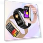 Smart Bracelet with 1.47-inch Touch Screen — Wearable Accessories, SACOSDING