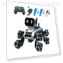 Smart RC Robot Dog — Interactive Animal Companions, Colorful summer