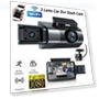 Triple Lens Car Dash Cam — Dashboard Cameras, GLOBUS