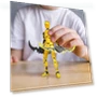 3D Printed Mobile Titan Robot Doll Set — Dolls & Figures, mulanhua